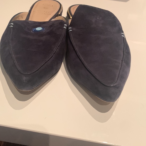 Stuart Weitzman x Gigi Hadid blue suede mule - Picture 10 of 10